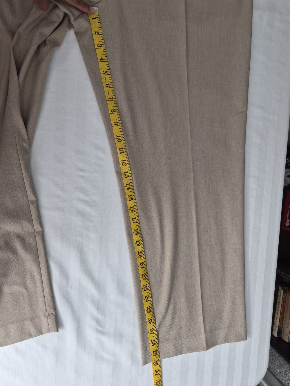 XL Uniqlo Womens Beige Pleated Wide Trousers - Picture 10 of 13